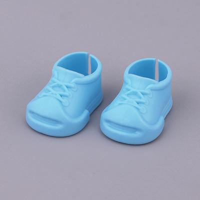 15/17Cm Doll Shoes Plastic Mini Shoes For Dolls Mini Finger Shoes Clothing Accessory For 6.9 Inch Dolls Blind Box Doll