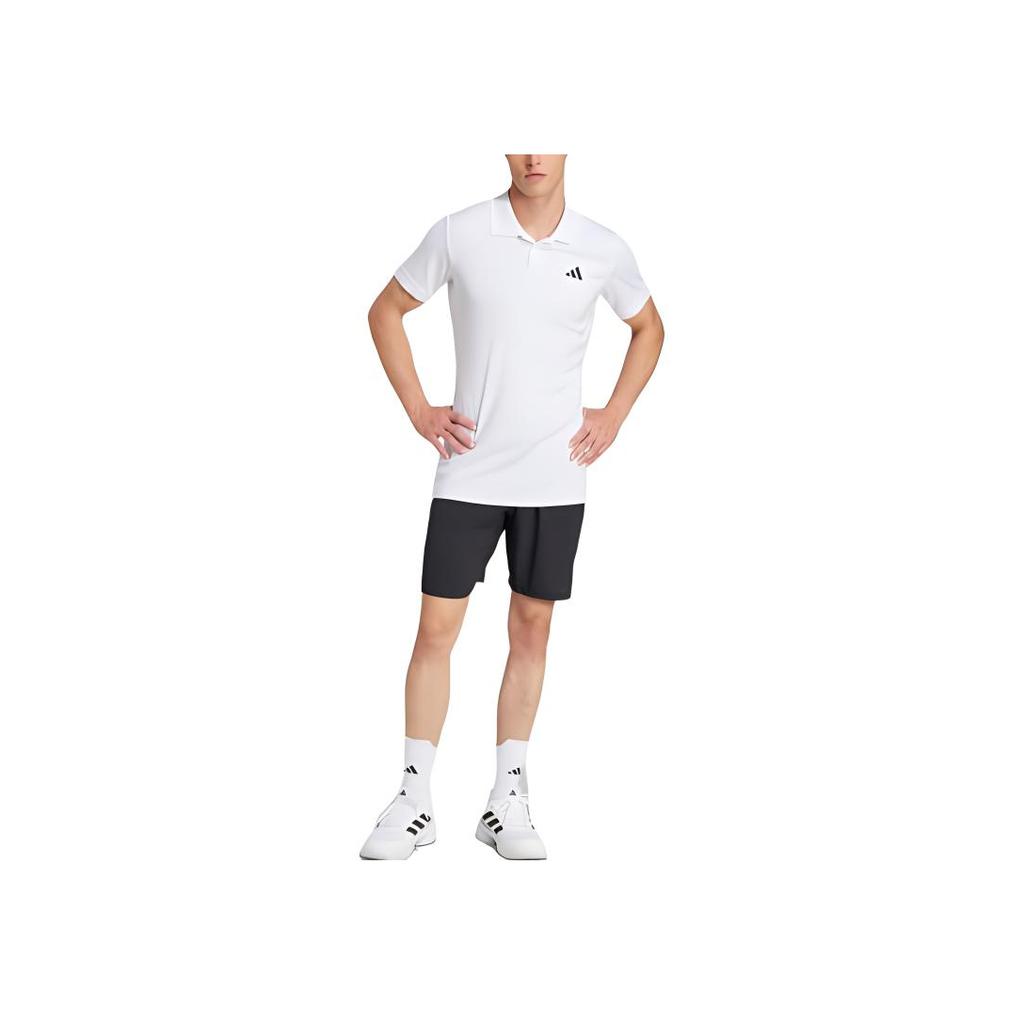Adidas Tennis Climacool Solid Color Comfortable Slim Fit Casual Short Sleeve Polo Shirt Men tops Red JH3382