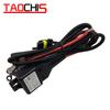 TAOCHIS 12V H4 Wiring Harness 35W 55W Controller Relay for HELLA 3R G5 3/5 KOITO Q5 WST AL Projector Lens Cable Wire Auto Parts