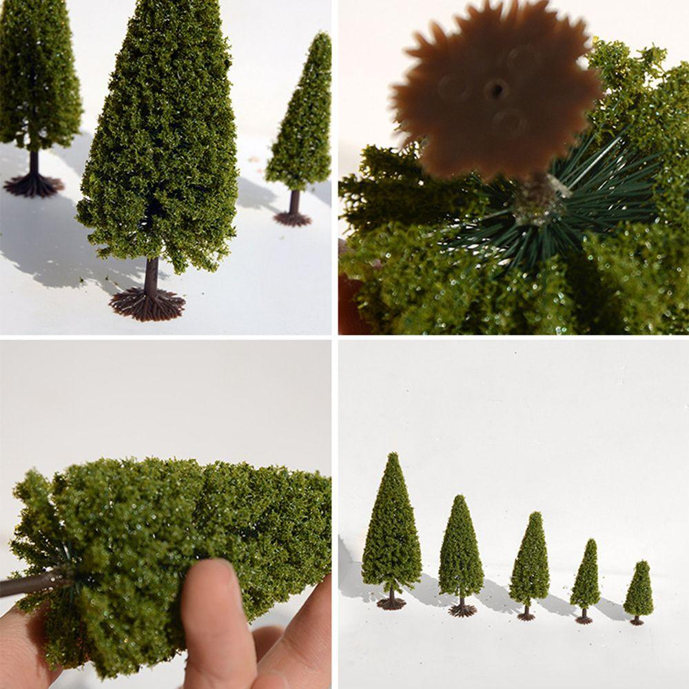 Building Model Sand Table Materia DIY Christmas Tree Greening Landscape Tower Pine Pine Tree Model