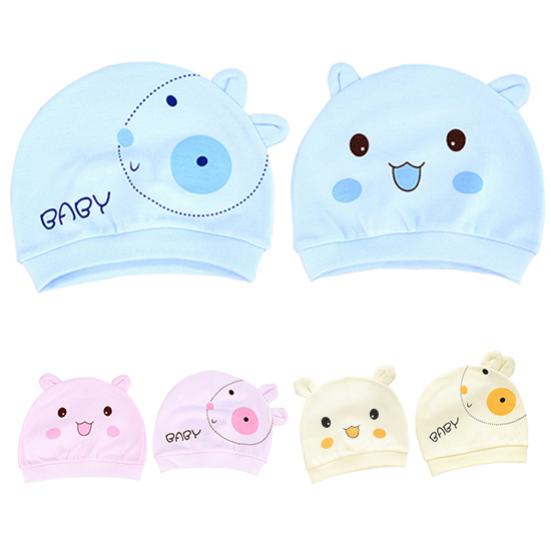 Unisex Baby Hat Newborn Toddler Beanie Cute Smile Face Rabbit Design Cotton Cap Warm