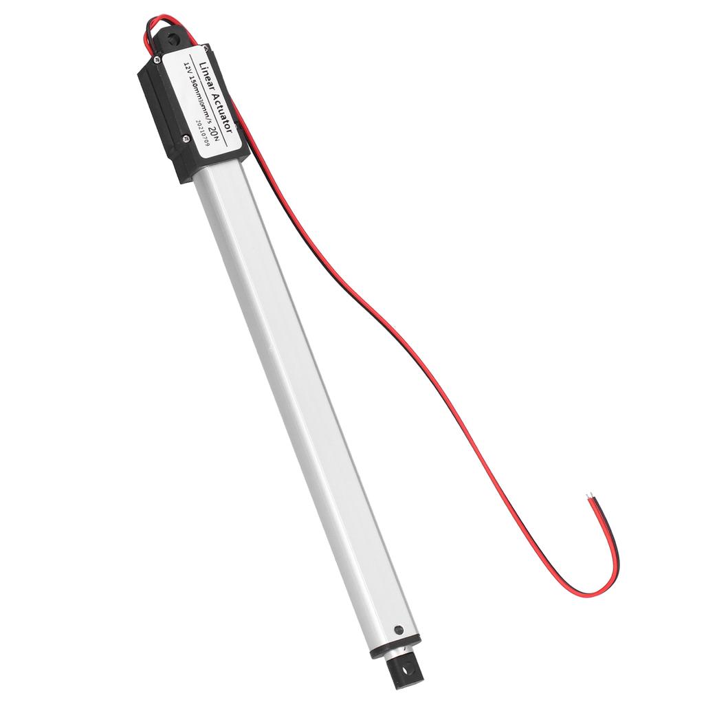 Linear Actuator 12V 150mm Internal Limit Switch Noise Cancelling Short Circuit Protection Mini Electric Linear