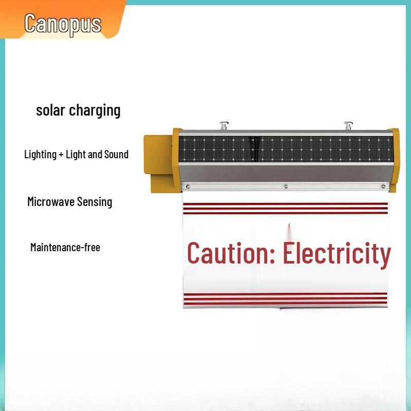 Solar Powered Ultrasonic Bird Repellent Warning Light