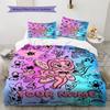 Name Custom Karol G Pattern Bedding Set Quilt Cover Pillowcase Home Decor Gift (1 * Duvet Cover + 2 * Pillowcase, Without Core)