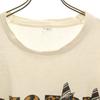 90s Old USA made DESERT STORM CAMEL PRINT Short sleeve T-shirt Men's Used
