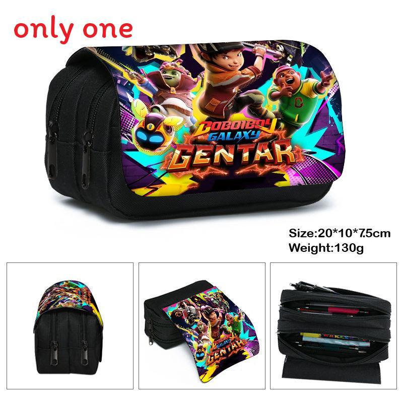 Elements Hero Boboiboy Layer Pencil Case With Spacious Storage For Students And Kids
