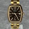 [USED] SEIKO Lucia SSVW128 Radio Solar Diamond Tonneau Shape Watch with Box