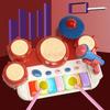 Baby Clapping Drum Baby Toy Clapping Drum Children'S Music 0-1 Years Old Early Education Puzzle Music Drum Jazz Drum
