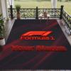 Custom Text Printed Rug F1 Non Slip Floor Carpet For Home Room Decor