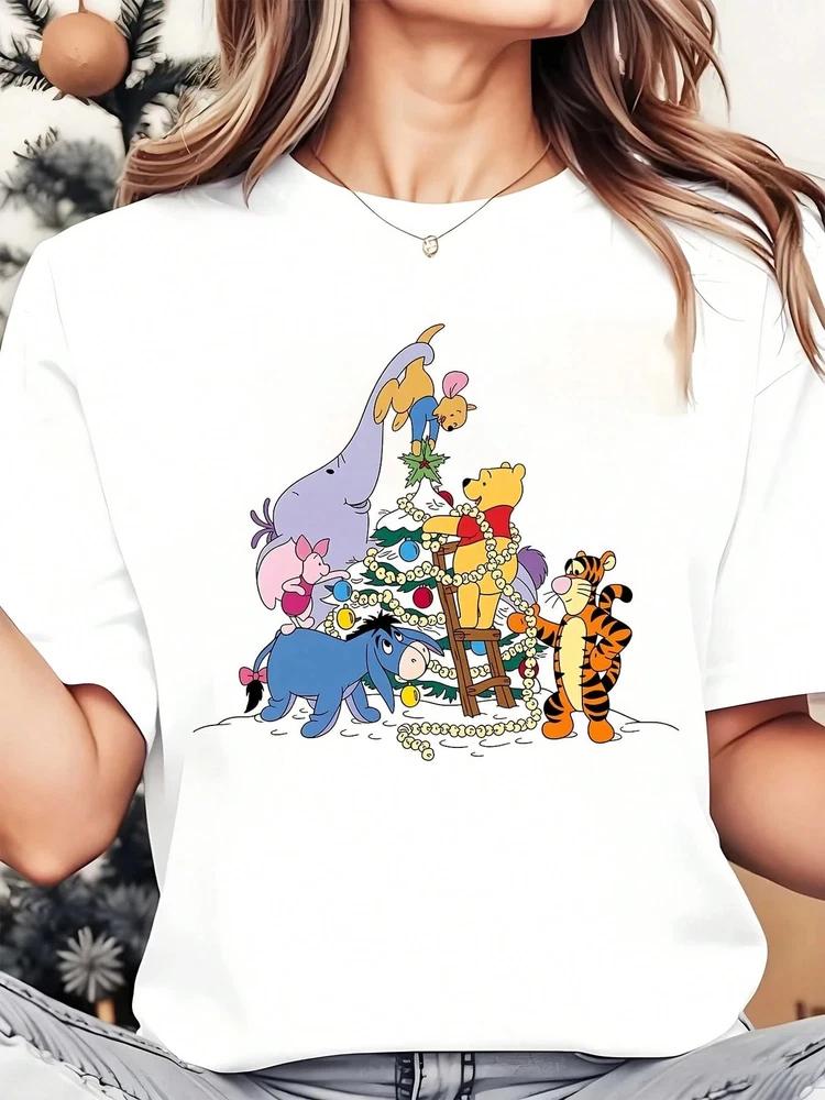 TShirt Funny Winnie The Pooh Christmas Unisex 6 S