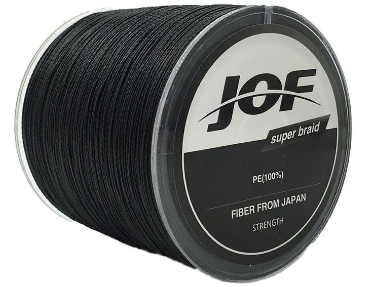 JOF X4 PE Trecciato Galleggiante Alta Qualità Forte Fibra Multifilamento 300m 500m 1000m Multicolore per Pesca in Lago