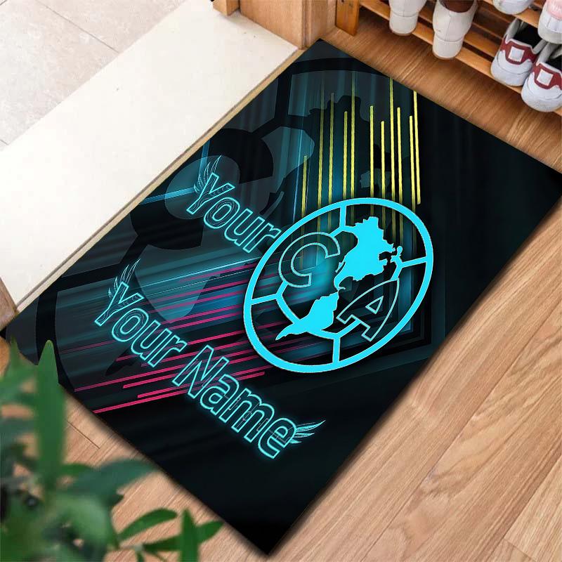Club America Custom Name Carpet Rug For Living Room Bedroom Home Sofa Decoration Kids Play Nonslip Floor Mat