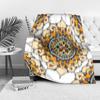 Boho Mandala Print Blanket Soft Fleece Throw Blanket for Sofa Bed Living Room Bedroom Decoration Gift