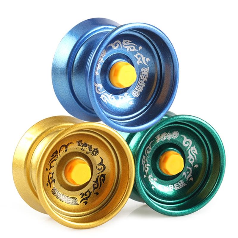 Fascinating Alloy Yo-Yos High Performance Professional YoYo High-speed Ball Bearings Various for Play Ways Random Colors