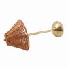 Retro Atmosphere Lighting LED Rattan Rechargeable Desk Lamp Southeast Asian Style Home Decor Living Room Bedroom Desktop Lamp