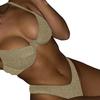 Women Sexy Swimsuit  Silk Bikini Set Beachwear