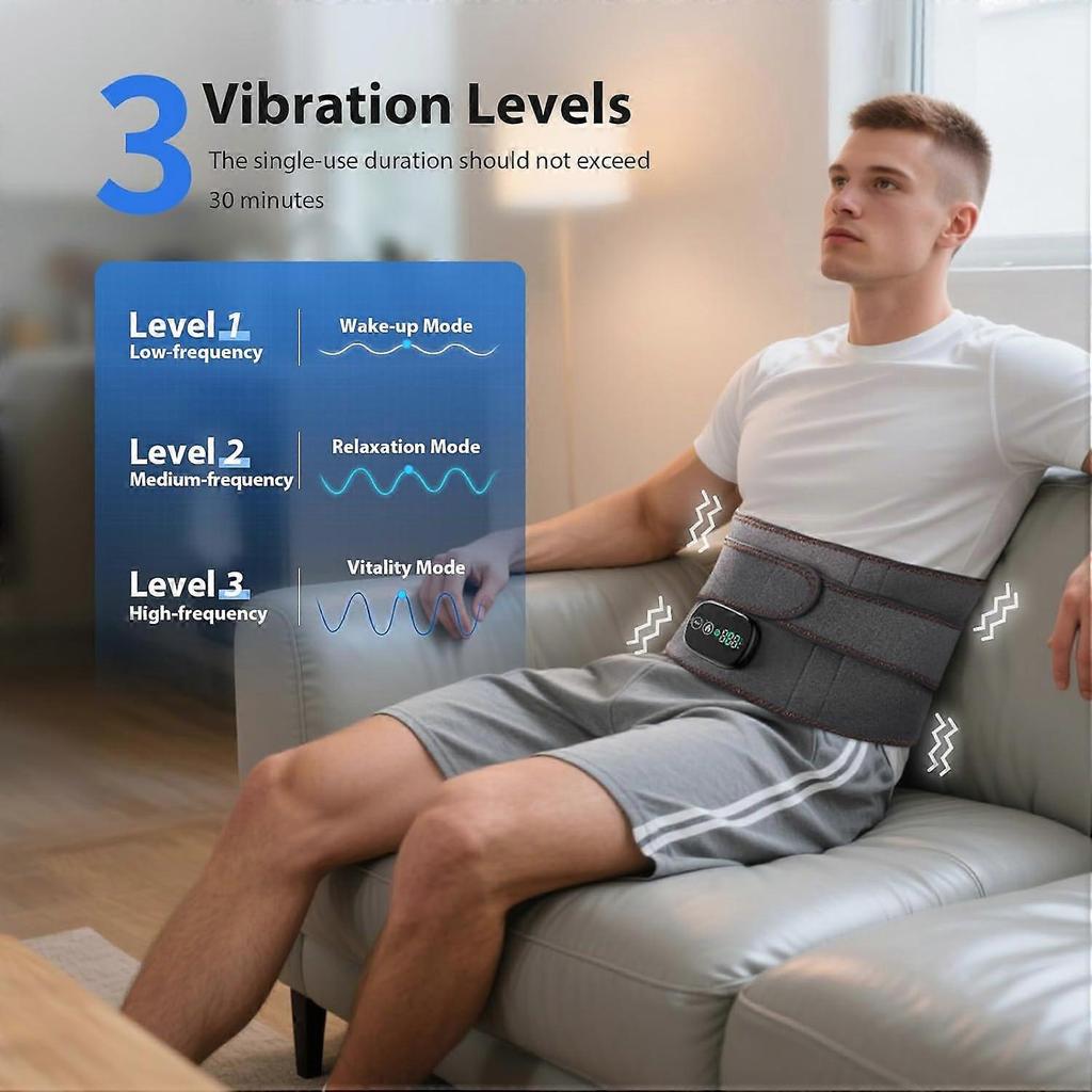 Lower Back Massager with Heat| Heating Pad for Back| Stomach Heating Pad