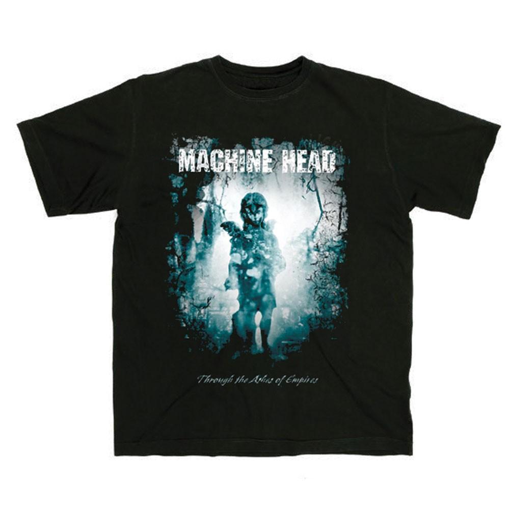 Мужская футболка Machine Head Through The Ashes, узкий крой, XX-Large, черная XL