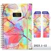 Agenda A5 2023 Planner Quaderno a Spirale Programma Diario Cancelleria Blocchi Appunti Kawaii Album da Disegno Accessori Scolastici Diario di Bilancio