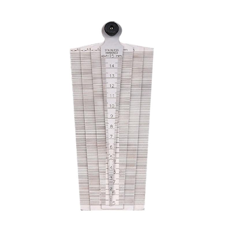 Fühlerlehre Dickenlehren Messwerkzeug Keil für Motoreinstellventile Innendurchmesser Präzisionsmesswerkzeuge