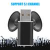 External USB 2.0 to 3.5mm Stereo   Sound Card Mic Adapter Speaker (Black)