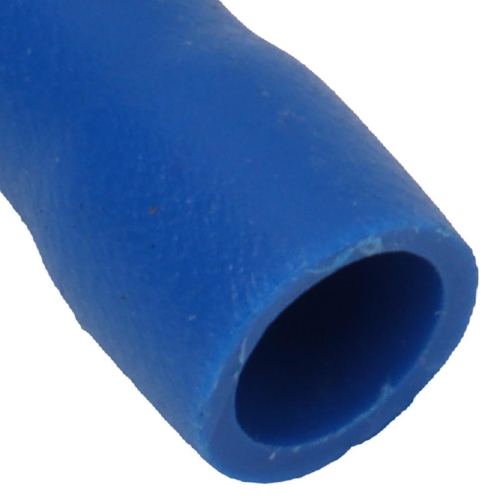 100PCS U Type U Type Electrical Crimp Terminal Blue Fork Terminals Automotive Wiring