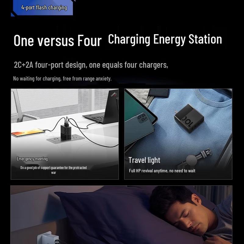 Lenovo ThinkPlus 100W GaN Multi-Port Charger