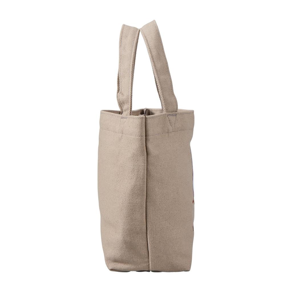 Mini Miffy Tote Bag B313. Greige Miffy Face