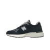 New Balance 991v2 Hergestellt in England Dunkelmarine Unisex-Sneaker Blau Smoked-Pearl Silber U991NV2