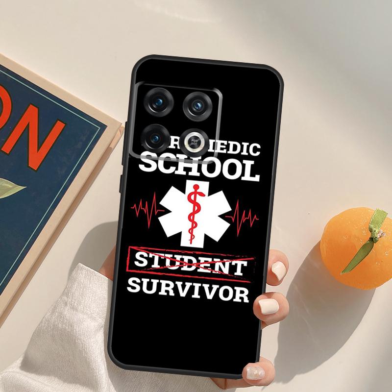 EMT EMS Medical Case For OnePlus 13R 12R 10R 13T 10T 11 12 13 15 OnePlus Nord 5 CE 2 3 4 Lite N20 N30 Cover