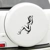 Sexy Girl Pattern Window Decals Car Truck Decor Self-Adhesive Stickers