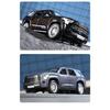 1/24 Toyota Sequoia SUV Simulation Alloy Car Model Diecast Metal Off-Road Vehicles Car Model Sound and Light Boys Toy for Children Gift