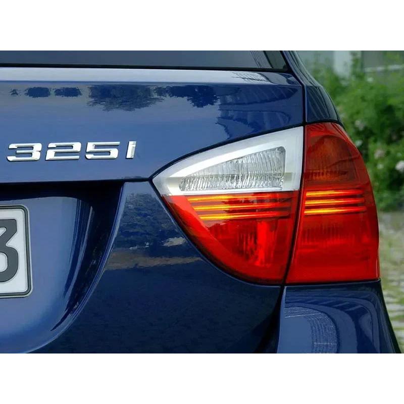 Coche 3D ABS letras de maletero Logo insignia emblema calcomanías pegatina para BMW 3 series 320d 325d 328d 330d 335d E46 E90 E9