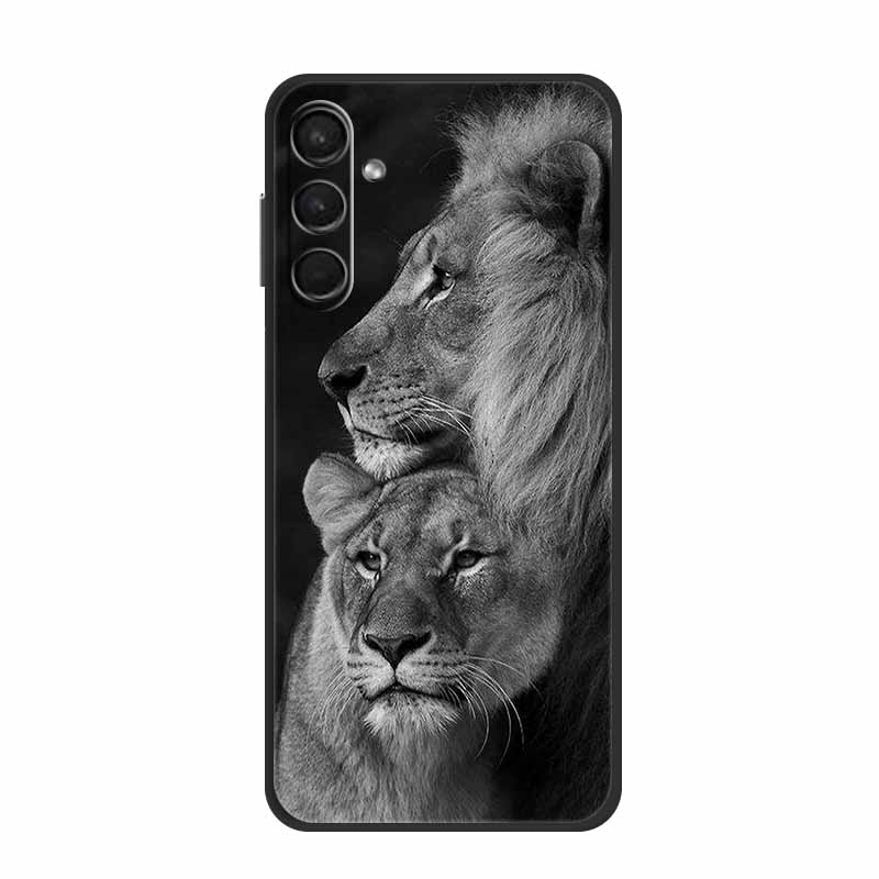 For Samsung Galaxy A25 5G Case Animals TPU Silicone Soft Back Cover Phone Cases for SamsungA25 6.5" Protective Wolf Cool Bumper