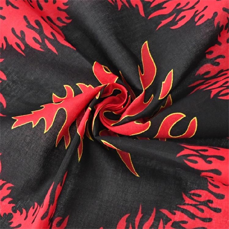12 pcs Running Dancing Head Scarf Hiphop Hair Scarf Beautiful Pattern Square Decorative Scarf Costume Accessories