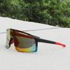 Men's and Women's Large Frame Glasses Fashionable Colored Glasses