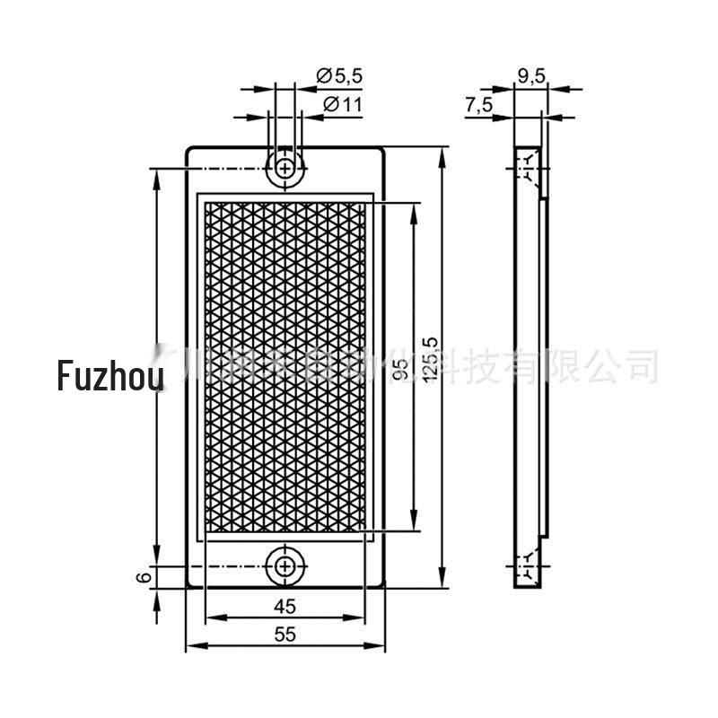E20453 IFM Mirror for Photoelectric Switch, Easy Install, Brand New.