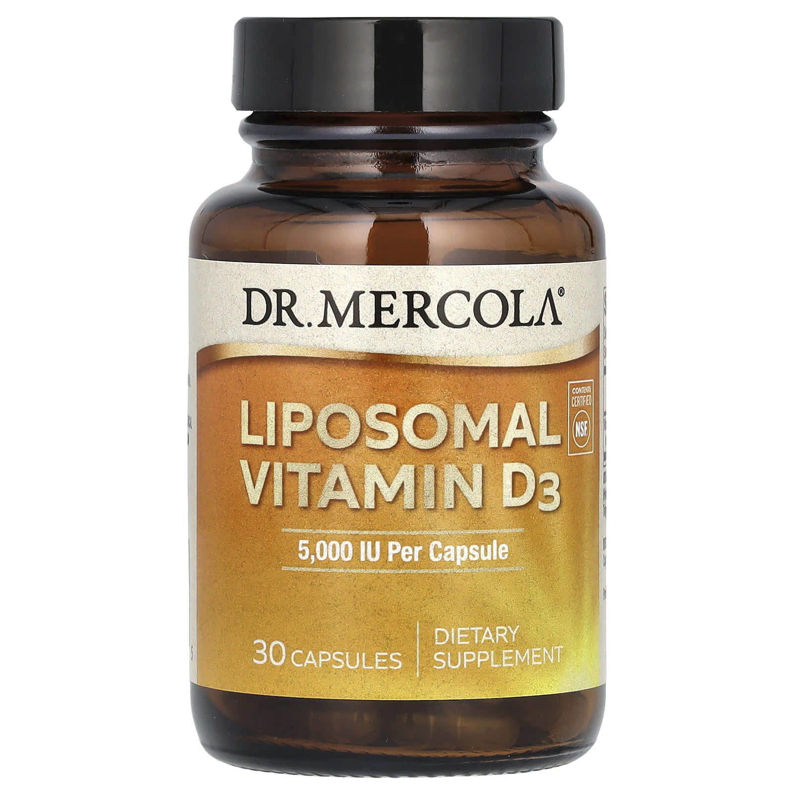 

Dr. Mercola, Liposomal Vitamin D3, 125Mcg (5,000Iu), 30 Capsules