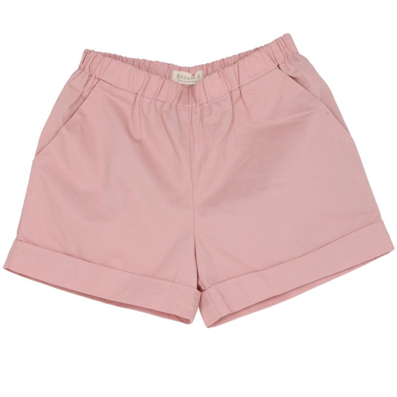 Women's Summer Solid Color Shorts Plus Size Loose Cotton Elastic Waist Casual Breathable Lightweight Outdoor Wear Pants