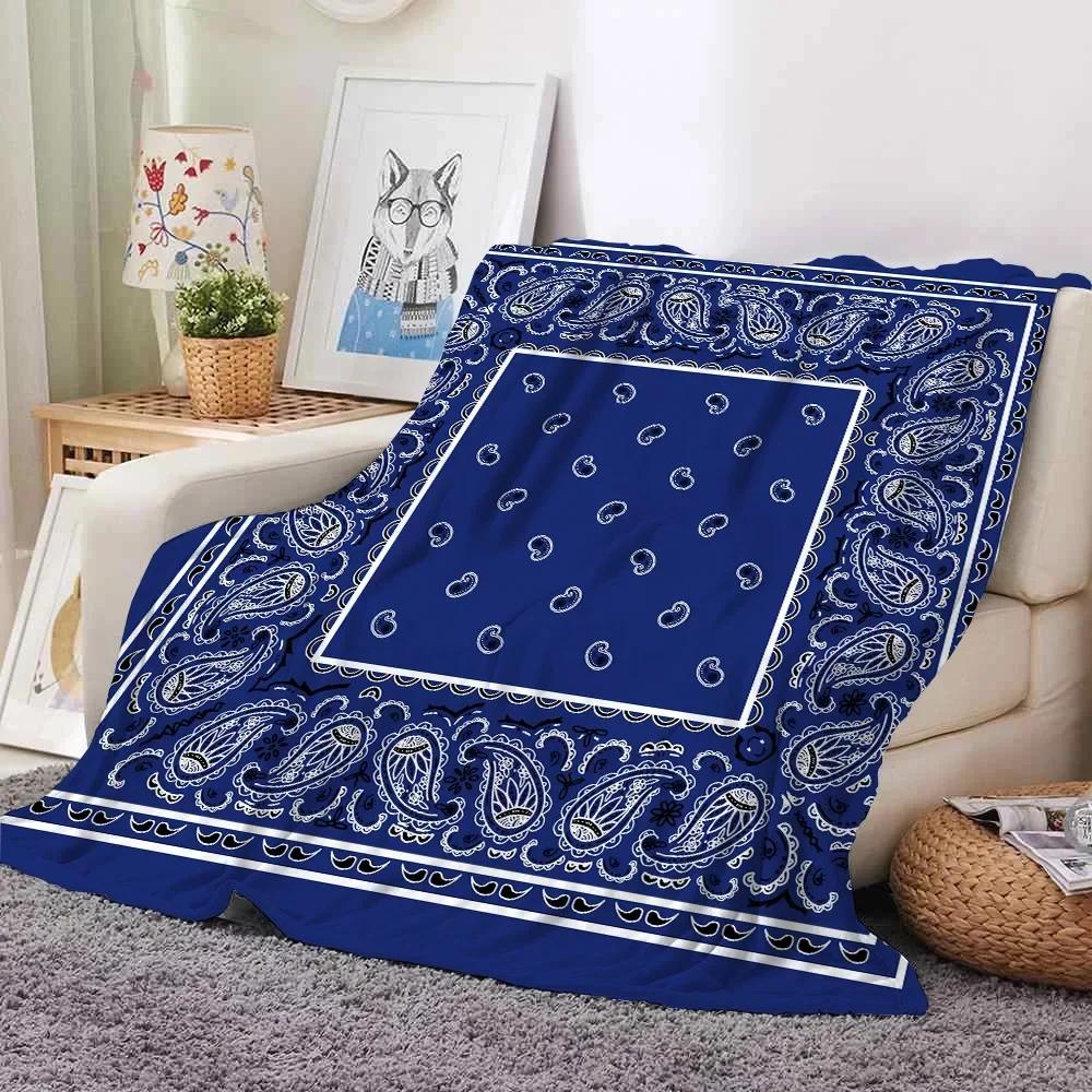 Bohemia Theme Flannel Throw Blanket Soft Warm Mystery for Bedroom Sofa Bed Decor Kids Adult Camping Gift King Queen Size Blanket