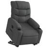VidaXL Fauteuil Inclinable Électrique, Chaise de Relaxation avec Dossier et Repose-pied Réglables, Siège de Salon Salle de 3206664