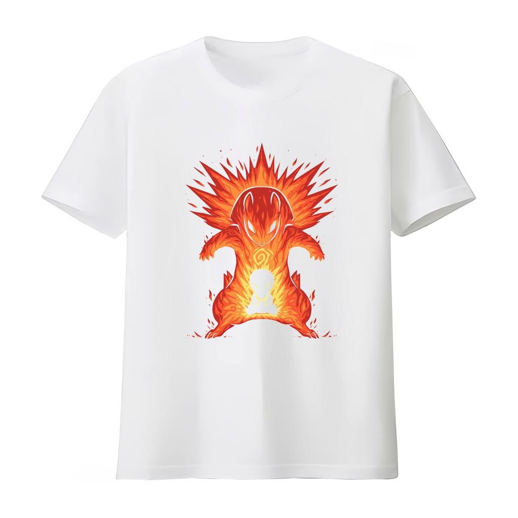 The Explosion Within Typhlosion Cyndaquil Monster T Shirt for Cool Design Fire Theme Vintage Streetwear Unisex 2026 Summer T Shirt