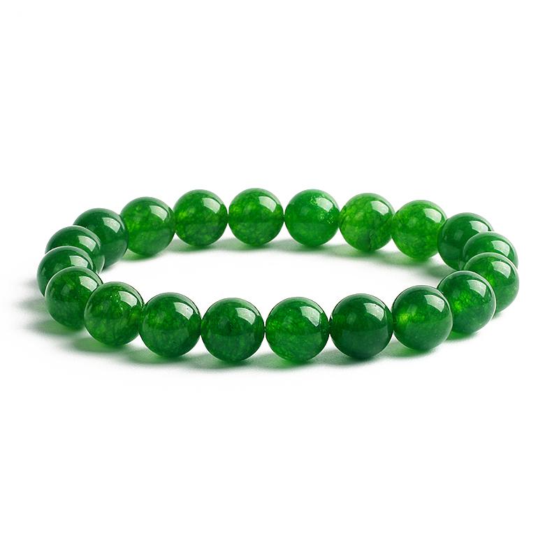 10MM Natural Stone Beads Bracelet Men 8MM Reiki Tiger Eye Agates Quartz Beaded Bracelets for Women Elastic Rope Handmade Jewelry