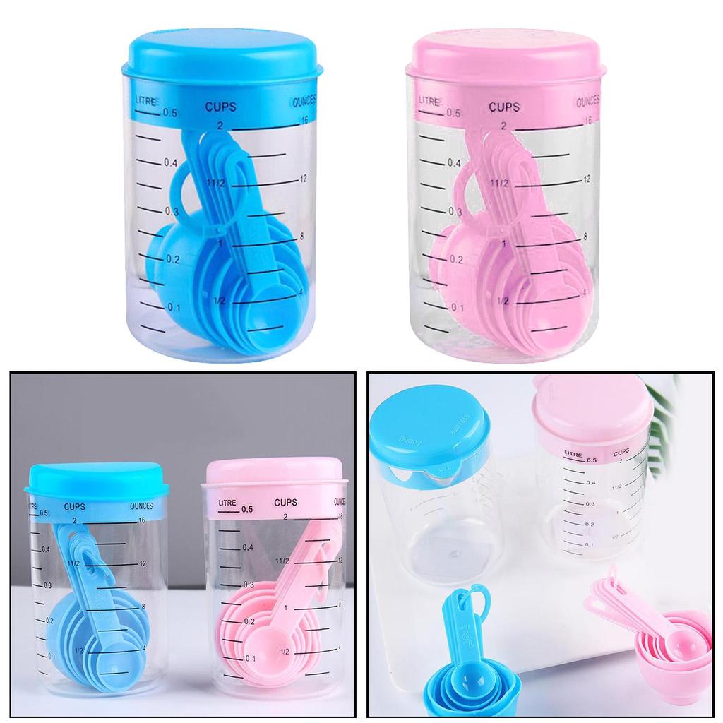 Measuring Cups and Spoons Measuring Tea Utensils Baking Tools Baking Accessories 2Colors Optional