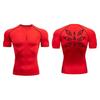 Compression Shirt for Men Gym Workout Running T-Shirt Tees Tops Athletic Quick Dry Baselayer Activewear Elastic Sweat Absorbing Tight Fit