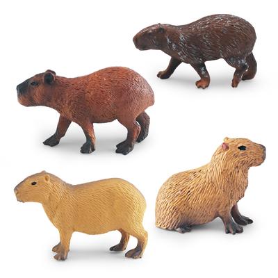 Supply Simulation Marine Animal Capybara Model 4 Capybara Static Decorative Desktop Ornament Toys