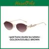 Cheetah Sunglasses For Women Men With Uv400 Protection And Metal Frame For Travel And Fashion