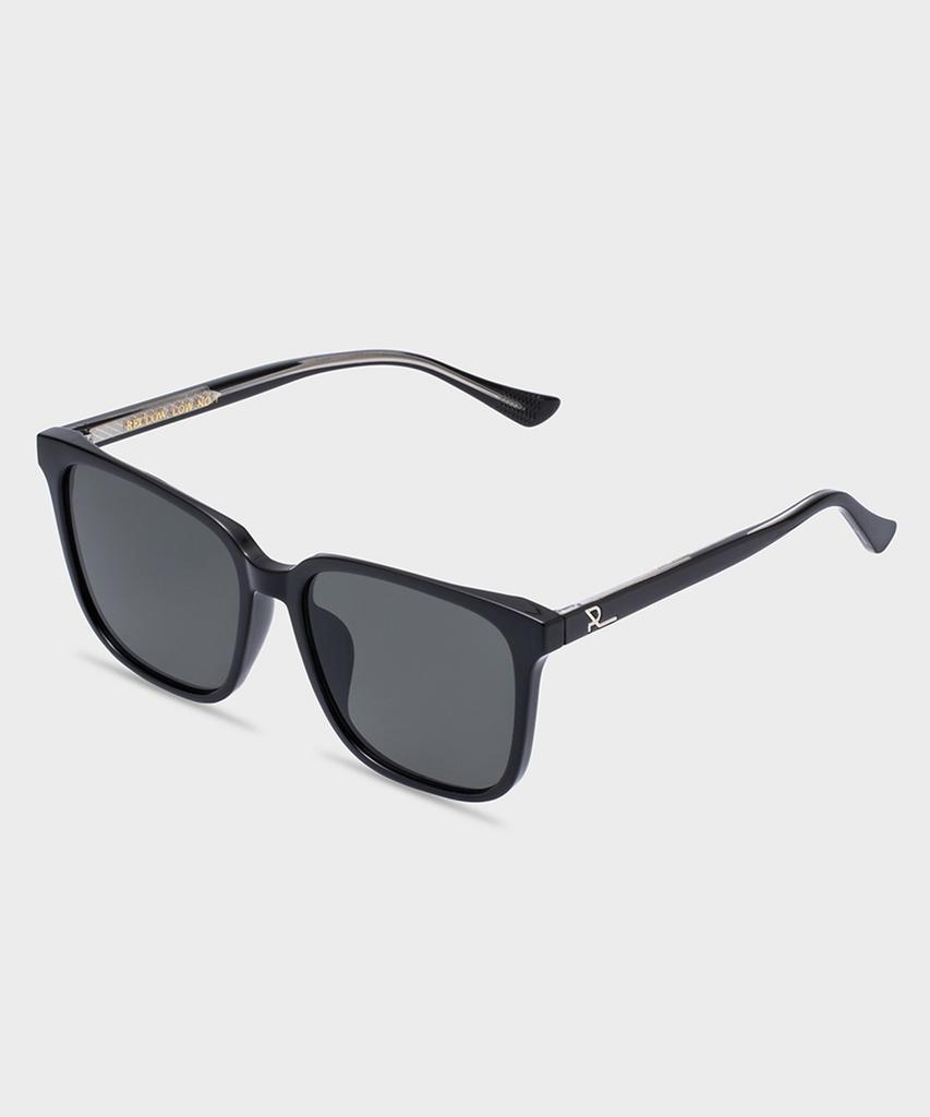 Likkeullou Rc Tr Low No.3 Black Sunglasses
