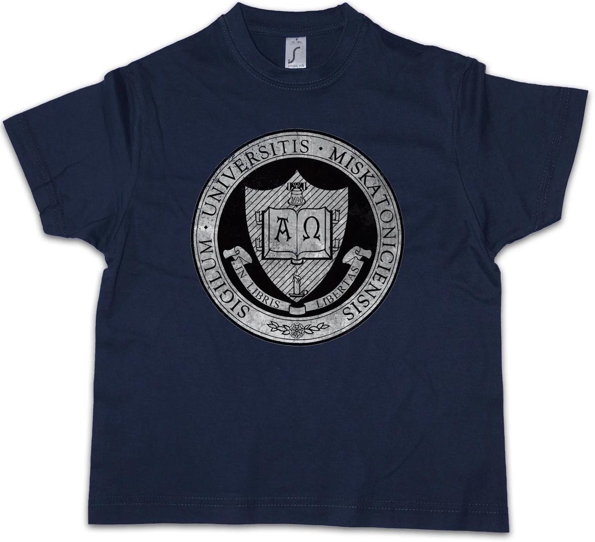 MISKATONIC UNIVERSITY IV Kids Boys kids boys T-Shirt Arkham Lovecraft HP Sign Cthulhu 160