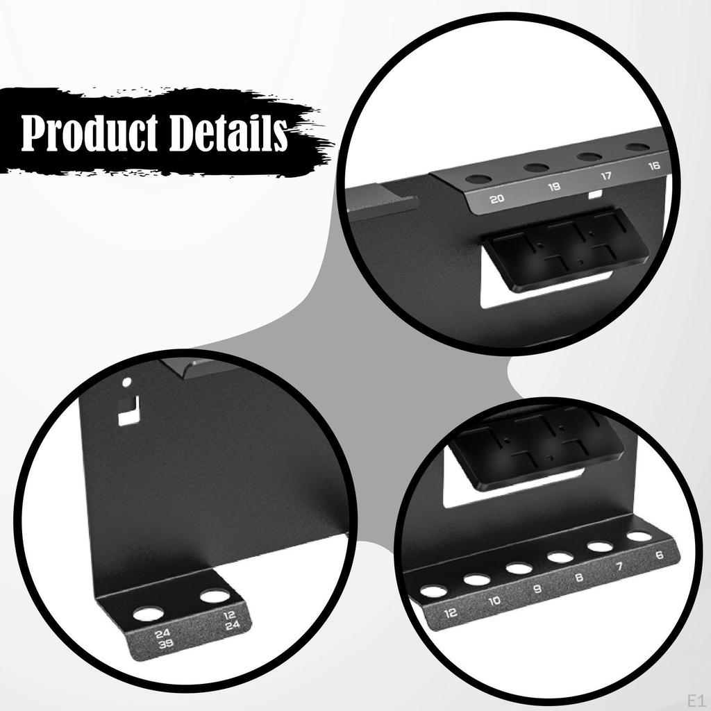 Tool Rack ,Screwdriver Organizer, Hand Holder for Bike, Workshop, Shed